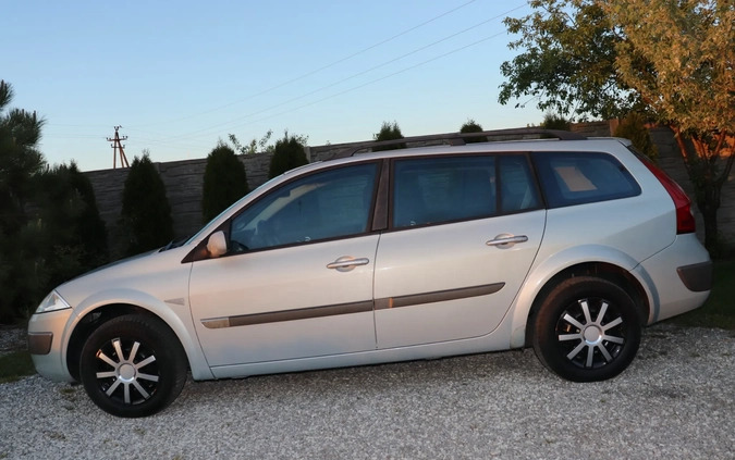 Renault Megane cena 3444 przebieg: 147650, rok produkcji 2005 z Poznań małe 154